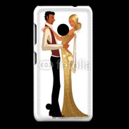 Coque Nokia Lumia 530 Couple glamour dessin
