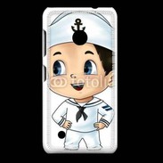 Coque Nokia Lumia 530 Cute cartoon illustration of a sailor