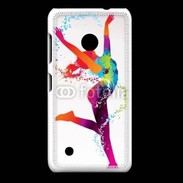 Coque Nokia Lumia 530 Danseuse en couleur