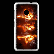 Coque Nokia Lumia 530 Danseuse feu