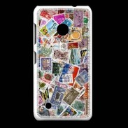 Coque Nokia Lumia 530 Patchwork de timbres