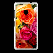 Coque Nokia Lumia 530 Bouquet de roses multicouleurs