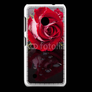 Coque Nokia Lumia 530 Belle rose Rouge 10