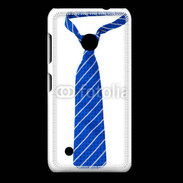 Coque Nokia Lumia 530 Cravate bleue