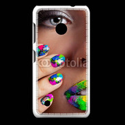 Coque Nokia Lumia 530 Bouche et ongles multicouleurs 5