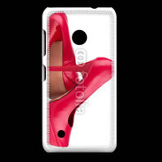 Coque Nokia Lumia 530 Escarpins plateformes rouges
