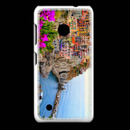 Coque Nokia Lumia 530 Cote italienne fleurie