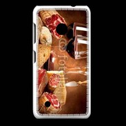 Coque Nokia Lumia 530 Fromage, charcuterie et vin 2