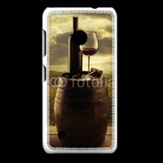 Coque Nokia Lumia 530 Vin rouge et paysage viticole