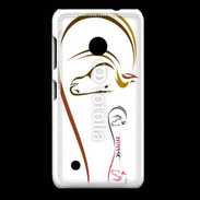 Coque Nokia Lumia 530 Illustration cheval 5