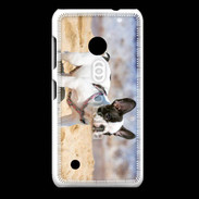 Coque Nokia Lumia 530 Bulldog français nain