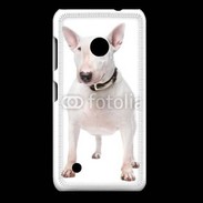 Coque Nokia Lumia 530 Bull Terrier blanc 600