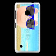 Coque Nokia Lumia 530 Cochon à la mer