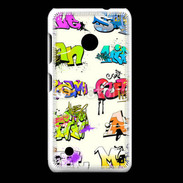 Coque Nokia Lumia 530 Graffiti wall vector urban art