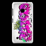 Coque Nokia Lumia 530 Graffiti wall background, urban art 1000