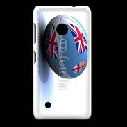 Coque Nokia Lumia 530 Ballon de rugby Fidji