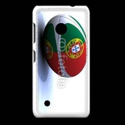 Coque Nokia Lumia 530 Ballon de rugby Portugal