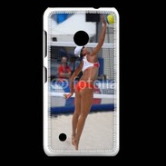 Coque Nokia Lumia 530 Beach Volley féminin 50