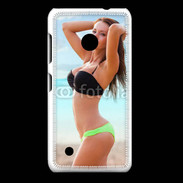 Coque Nokia Lumia 530 Belle femme à la plage 10