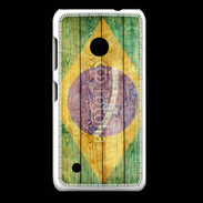 Coque Nokia Lumia 530 Drapeau Brésil Grunge 510