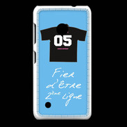 Coque Nokia Lumia 530 Deuxième ligne D Bonus offensif Bleu 2