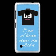 Coque Nokia Lumia 530 Demi de mêlée Bonus offensif-défensif Bleu 2