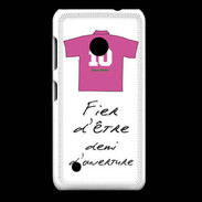 Coque Nokia Lumia 530 Demi d'ouverture Bonus offensif-défensif Blanc