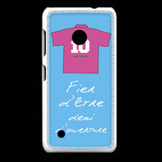 Coque Nokia Lumia 530 Demi d'ouverture Bonus offensif-défensif Bleu