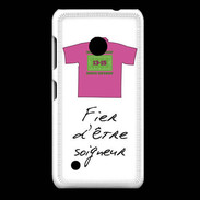 Coque Nokia Lumia 530 Soigneur Bonus offensif-défensif Blanc