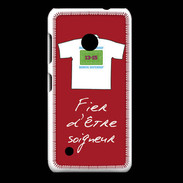 Coque Nokia Lumia 530 Soigneur Bonus offensif-défensif Rouge