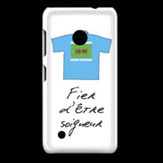 Coque Nokia Lumia 530 Soigneur Bonus offensif-défensif Blanc 2