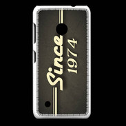 Coque Nokia Lumia 530 Since 1974 gris