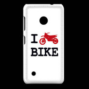 Coque Nokia Lumia 530 I love bike