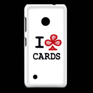Coque Nokia Lumia 530 I love Cards Club