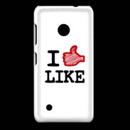 Coque Nokia Lumia 530 I love Like