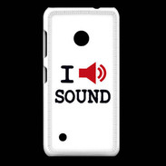 Coque Nokia Lumia 530 I love Sound