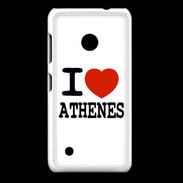 Coque Nokia Lumia 530 I love Athenes