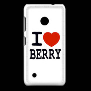 Coque Nokia Lumia 530 I love Berry
