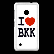 Coque Nokia Lumia 530 I love BKK