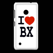 Coque Nokia Lumia 530 I love BX