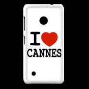 Coque Nokia Lumia 530 I love Cannes