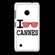 Coque Nokia Lumia 530 I love Cannes 2