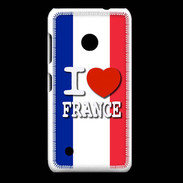 Coque Nokia Lumia 530 I love France 2