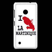 Coque Nokia Lumia 530 I love La Martinique 2