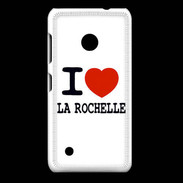 Coque Nokia Lumia 530 I love La Rochelle