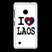 Coque Nokia Lumia 530 I love Laos 2