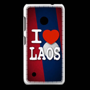 Coque Nokia Lumia 530 I love Laos 3