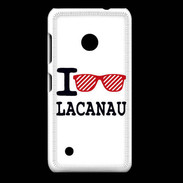Coque Nokia Lumia 530 I love Lacanau 2