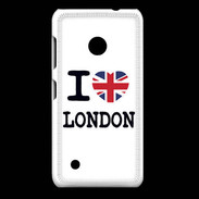 Coque Nokia Lumia 530 I love London 3