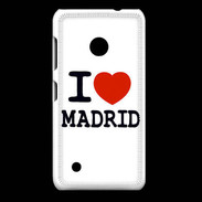 Coque Nokia Lumia 530 I love Madrid